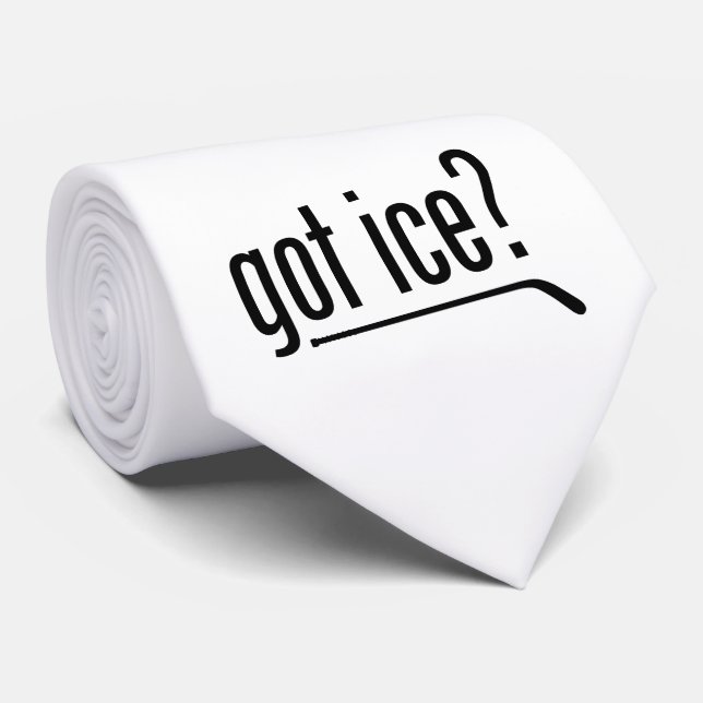 Corbata ¿hielo conseguido? (hockey) (Enrollado)