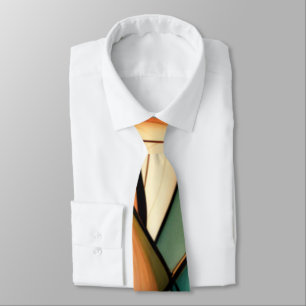 Corbata Hierba de Vidrio Emplomado