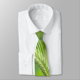 Corbata Hierba verde