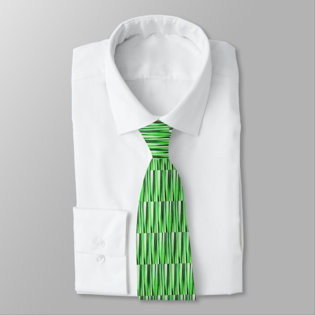 Corbata Hierba Verde Susurrante (Atado)