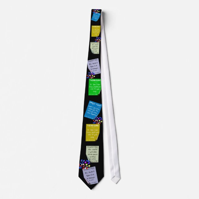 Corbata hilarante de las prescripciones del (Anverso)