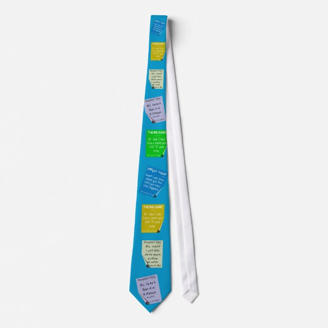 Corbata hilarante de las prescripciones del (Anverso)