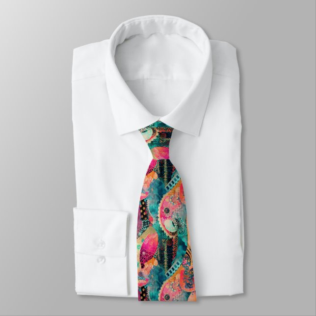 Corbata Hippie Boho Neck Tie (Atado)