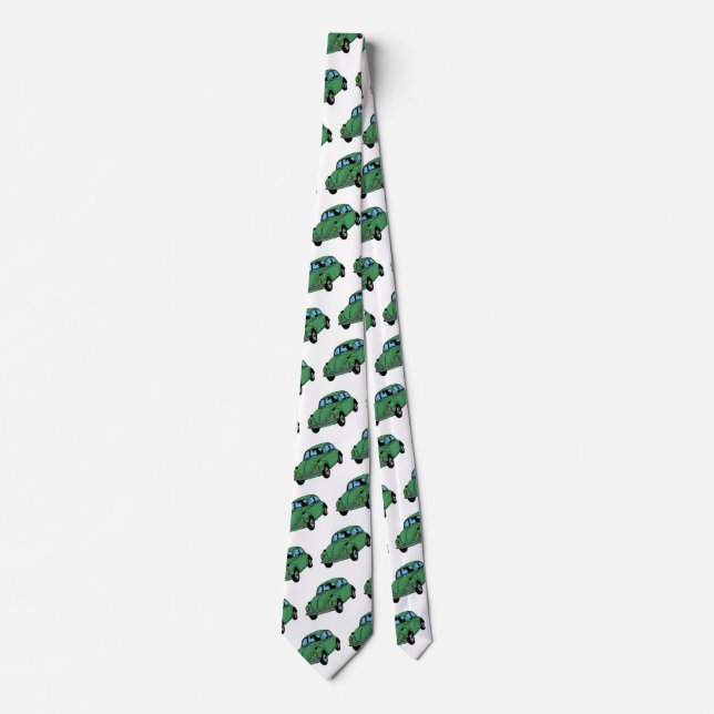 Corbata Hippie Car Drawing Tie (Anverso)