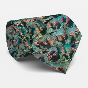 Corbata Hippos en juego: Un paraíso de estanques