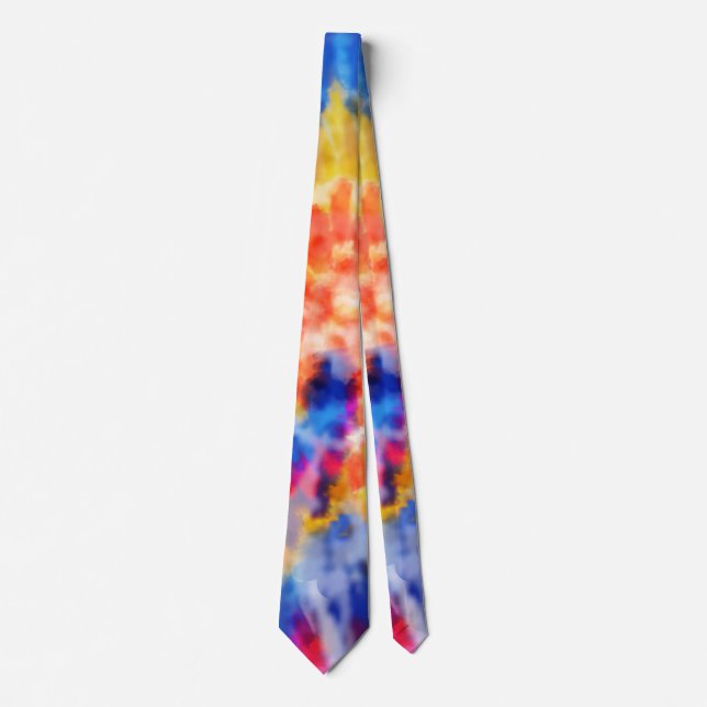 Corbata *~* Hipster Rainbow Retro Psychodele Tye tie (Anverso)
