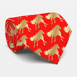 Corbata Híptico Mustang Team Mascot Necktie