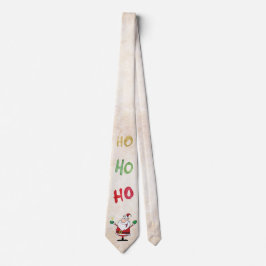 Corbata Ho Ho Ho Ho Santa Navidades Neck Tie