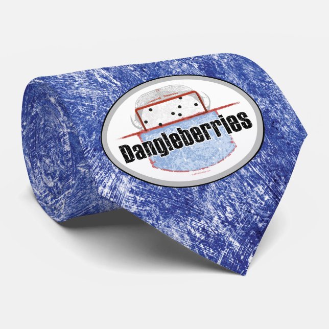 Corbata Hockey Dangleberries (Enrollado)