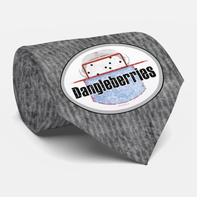 Corbata Hockey Dangleberries Tie (Enrollado)