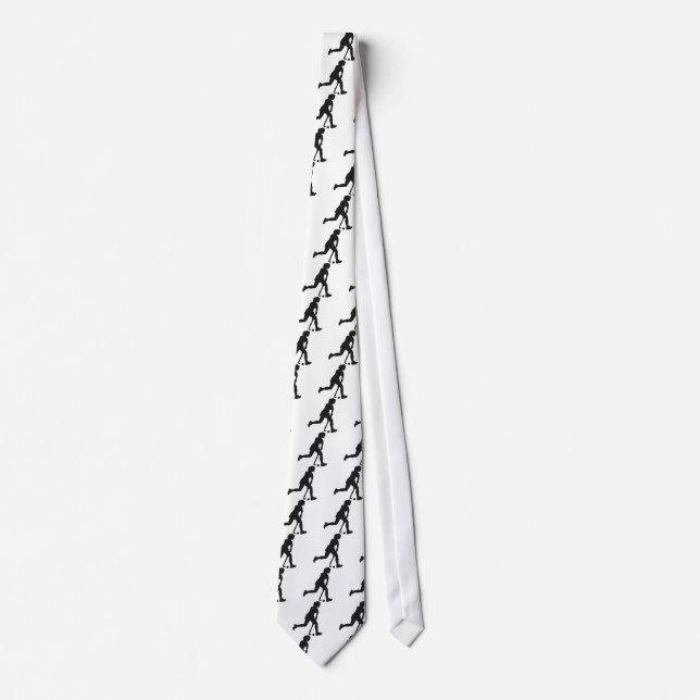 Corbata Hockey Woman (Anverso)