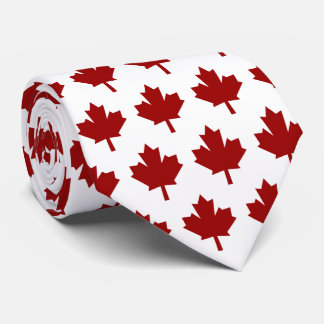 Corbata Hoja de arce del rojo de Canadá