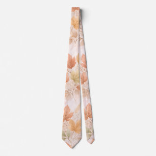 Corbata Hoja de Arce Otoño Suave