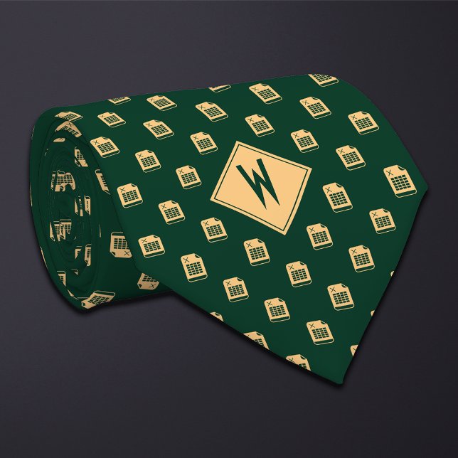 Corbata Hoja de cálculo de Contador Verde (Subido por el creador)