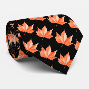 Corbata Hoja de otoño de arce