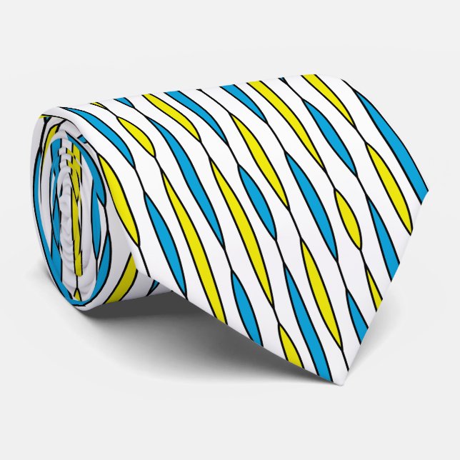 Corbata Hoja lineal 01 (Enrollado)