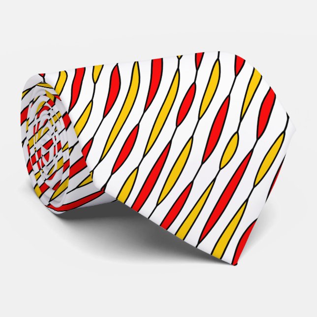 Corbata Hoja lineal 05 (diagonal) (Enrollado)
