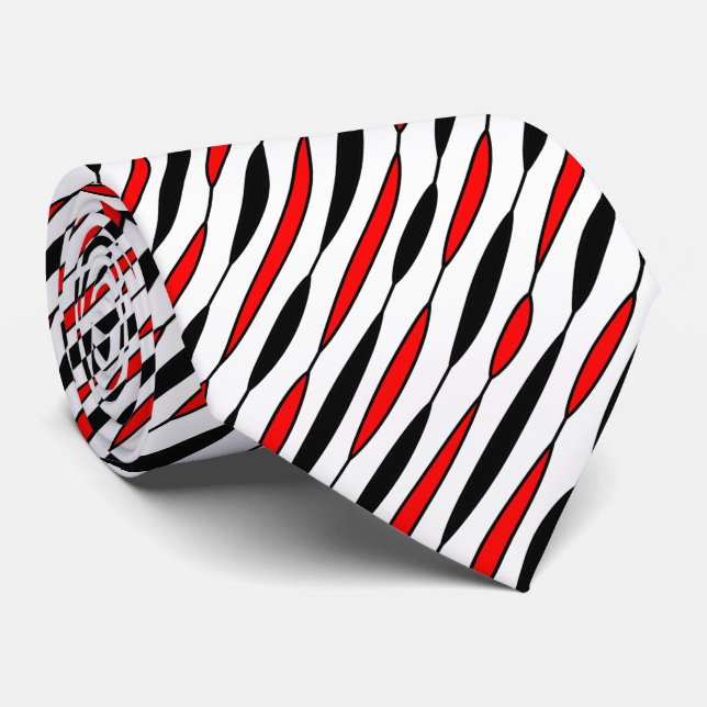 Corbata Hoja lineal 08 (Diagonal) (Enrollado)