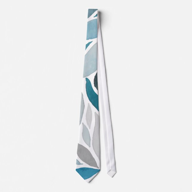 Corbata hojas de árbol (Anverso)