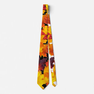 Corbata Hojas de arce