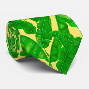 Corbata Hojas de banana