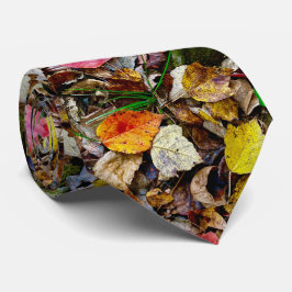 Corbata Hojas de corbata/otoño