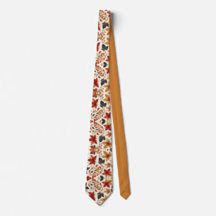 Corbata Hojas de Otoño