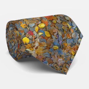 Corbata "Hojas de Otoño"