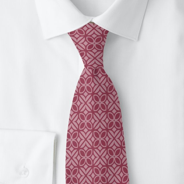 Corbata Hojas de vino polvorientas y líneas (Subido por el creador)