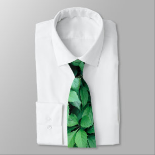 Corbata Hojas verdes de uva
