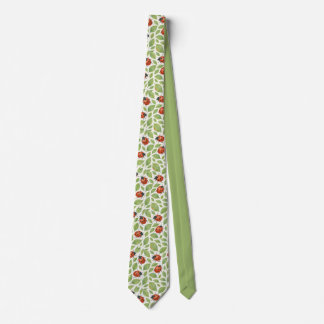 Corbata Hojas y Mariquitas