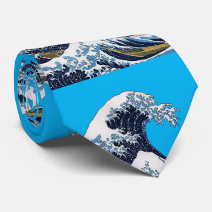 Corbata Hokusai , The Great Wave off Kanagawa ネクタイ