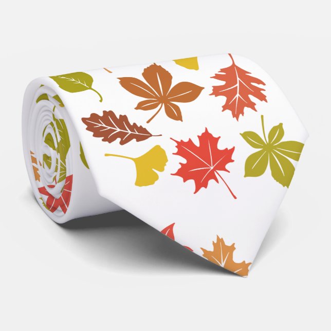 Corbata Hola Otoño (Enrollado)