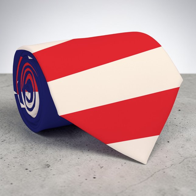 Corbata Holiday - Fourth of July American Flag Necktie (Subido por el creador)