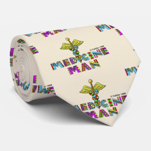 Corbata Hombre de la Medicina