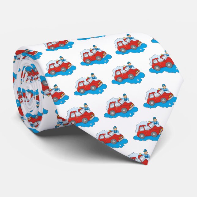 Corbata Hombre de lavado de coches (Enrollado)
