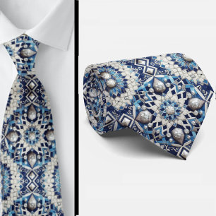 Corbata Hombre de Negocios de Lujo Mundano Baldosa Marr