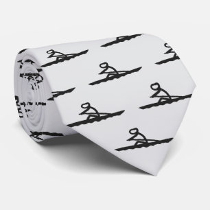 Corbata Hombre de palanca remando