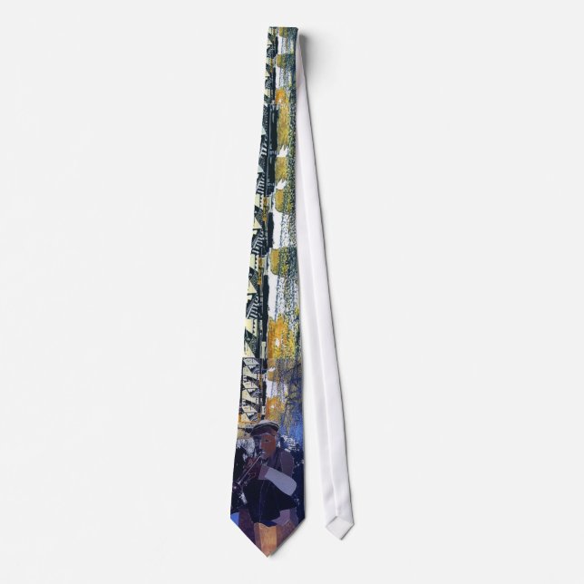 Corbata Hombre del jazz (Anverso)