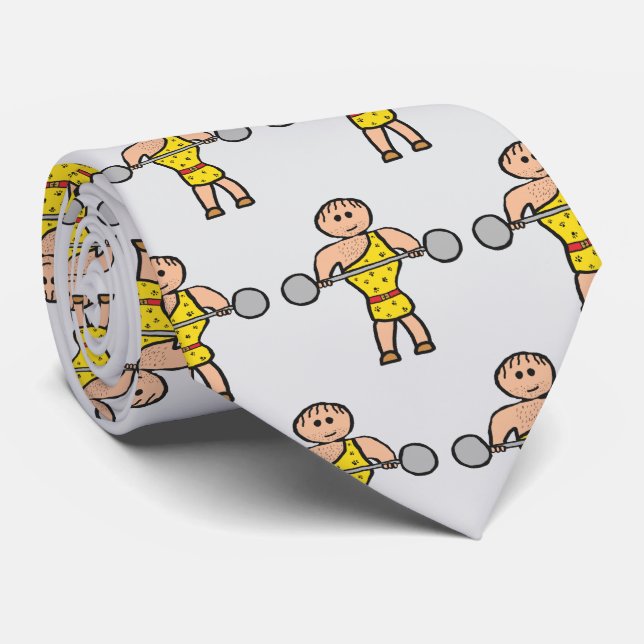 Corbata Hombre Fuerte de Circo (Enrollado)