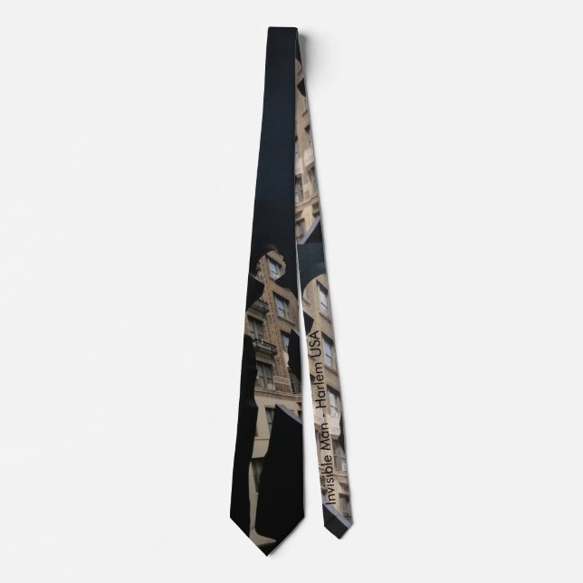 Corbata Hombre invisible - Harlem USA (Anverso)