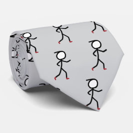 Corbata Hombre Palito Corriendo