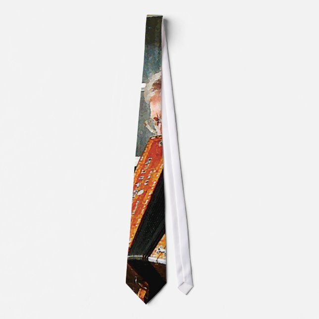 Corbata Hombre que juega el acordeón (Anverso)