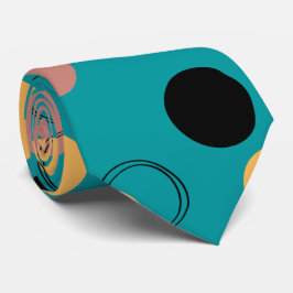 Corbata Hombres abstractos elegantes y estilizados