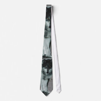Corbata Hombres Alfa Lobo de Madera