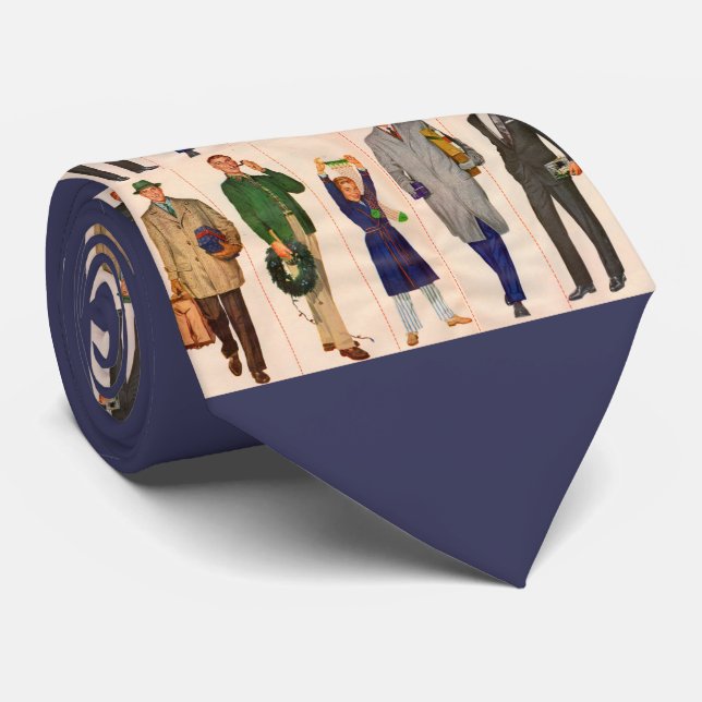 Corbata Hombres de la Familia (Enrollado)