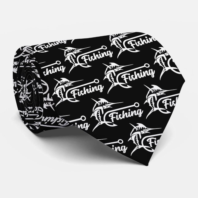 Corbata Hombres de los ganchos de pesca (Enrollado)