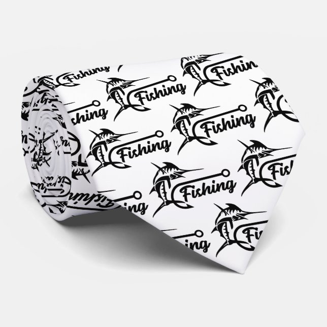 Corbata Hombres de los ganchos de pesca (Enrollado)