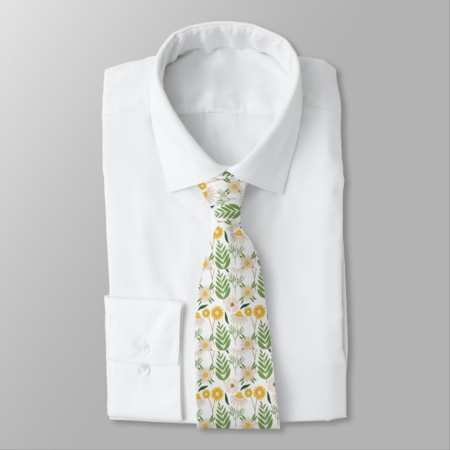 Corbata Hombres Diseñador Ties Floral (Atado)
