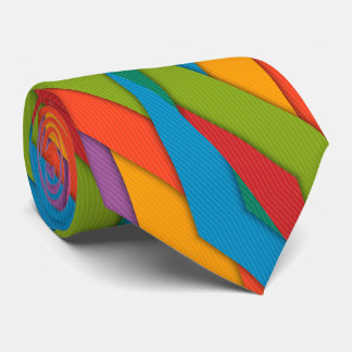 Corbata Hombres diseñadores lazos felices coloridos